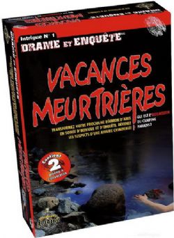 JEU DRAME ET ENQUÊTE - VACANCES MEURTRIÈRES